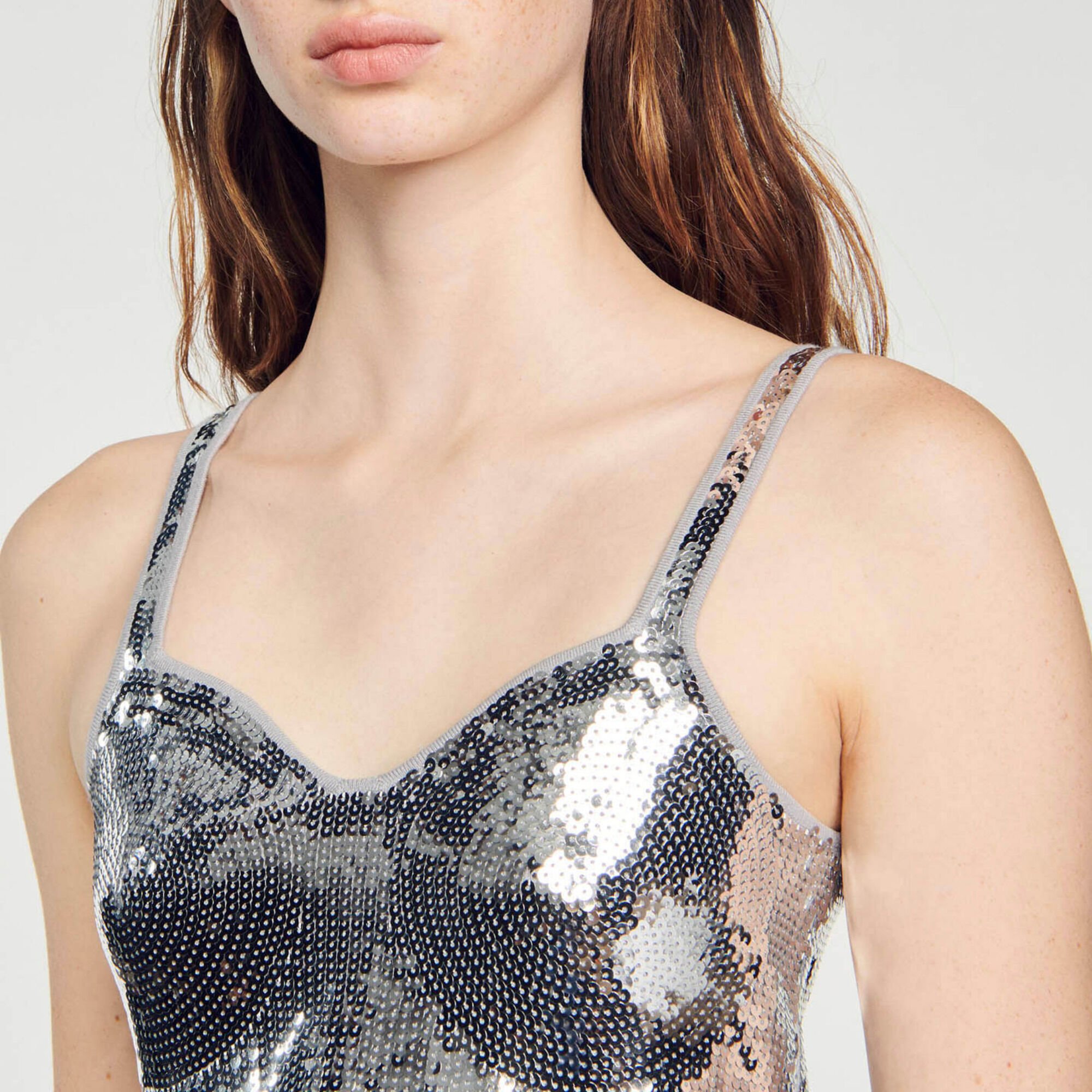 Sequin bralette