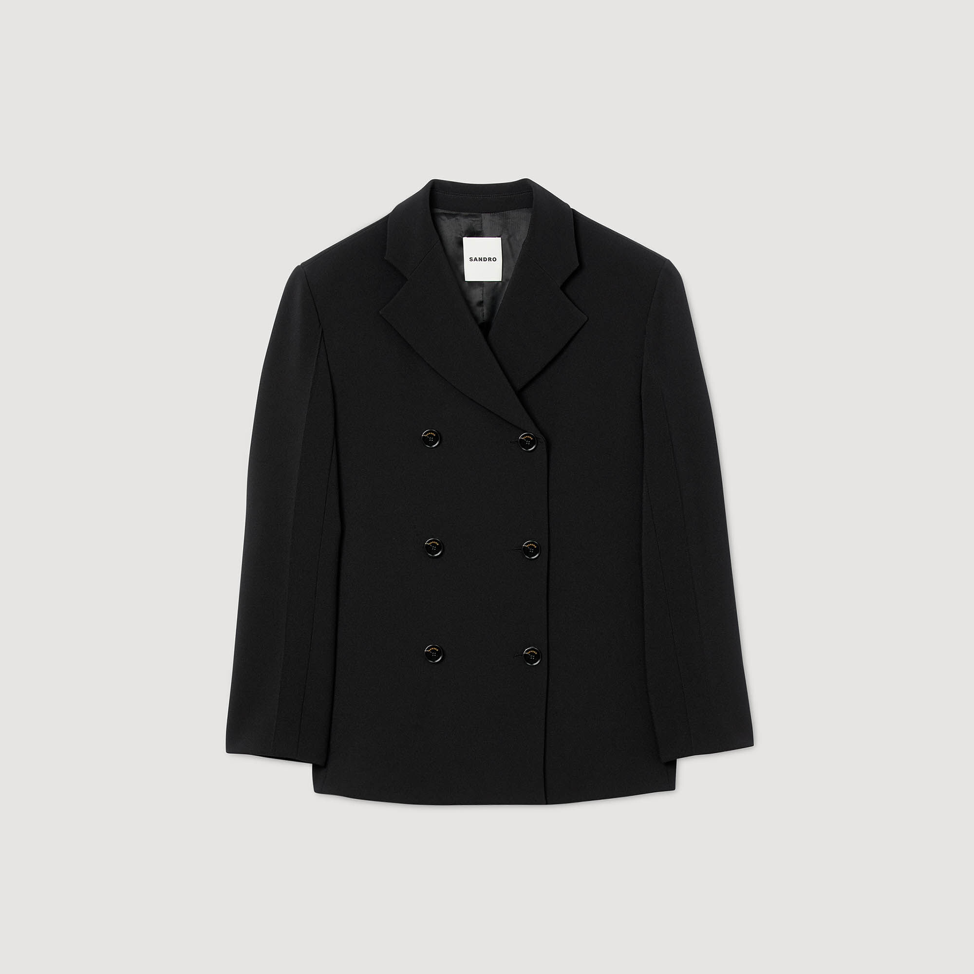 Crossed tailored jacket
