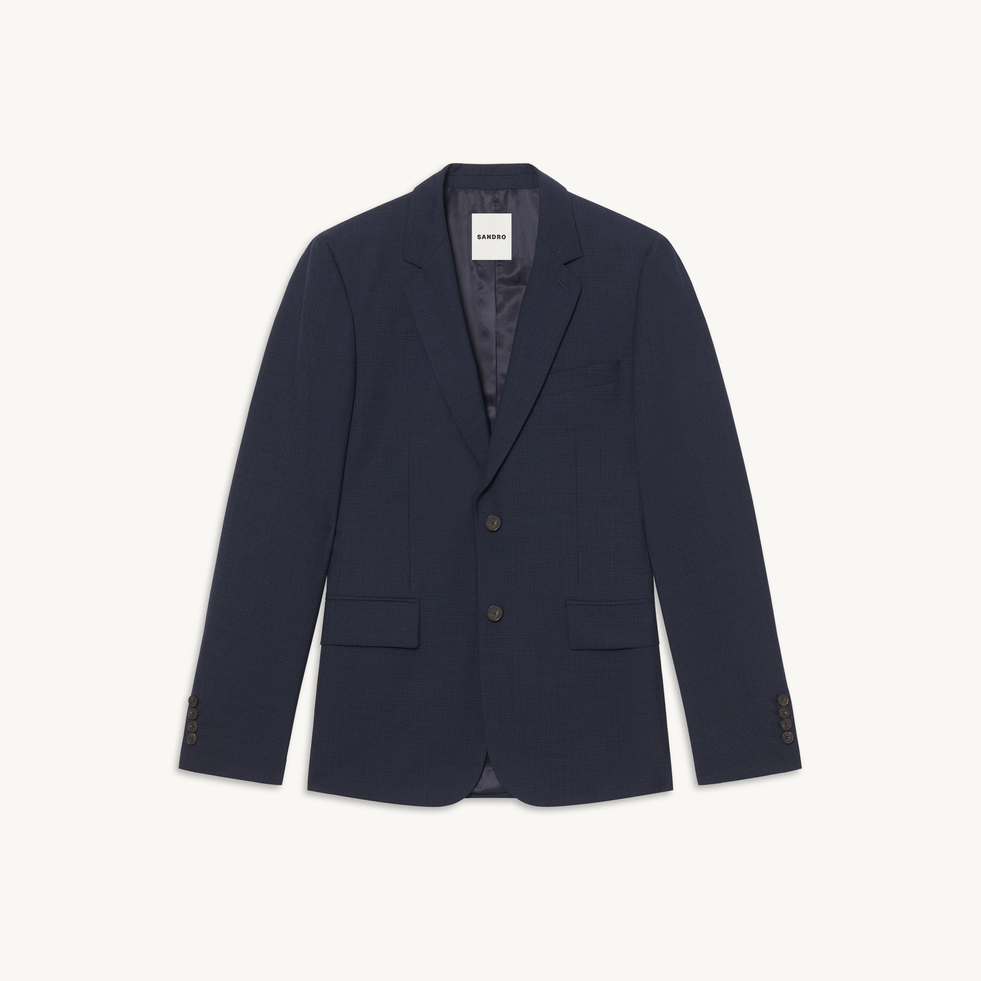 Virgin wool suit jacket