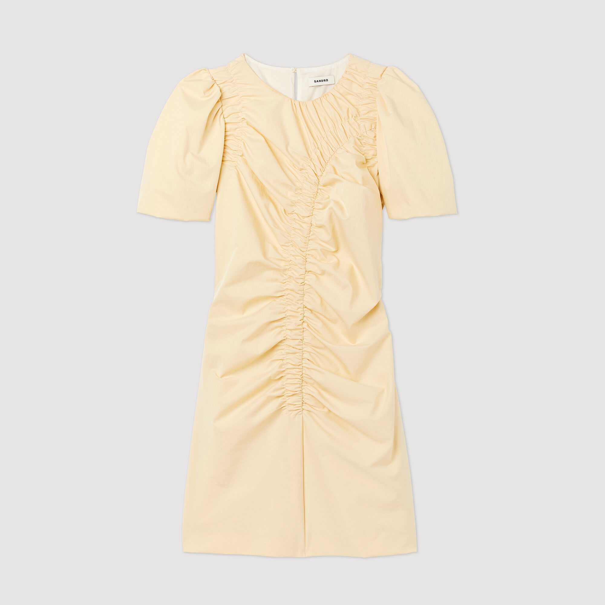Short gathered dress