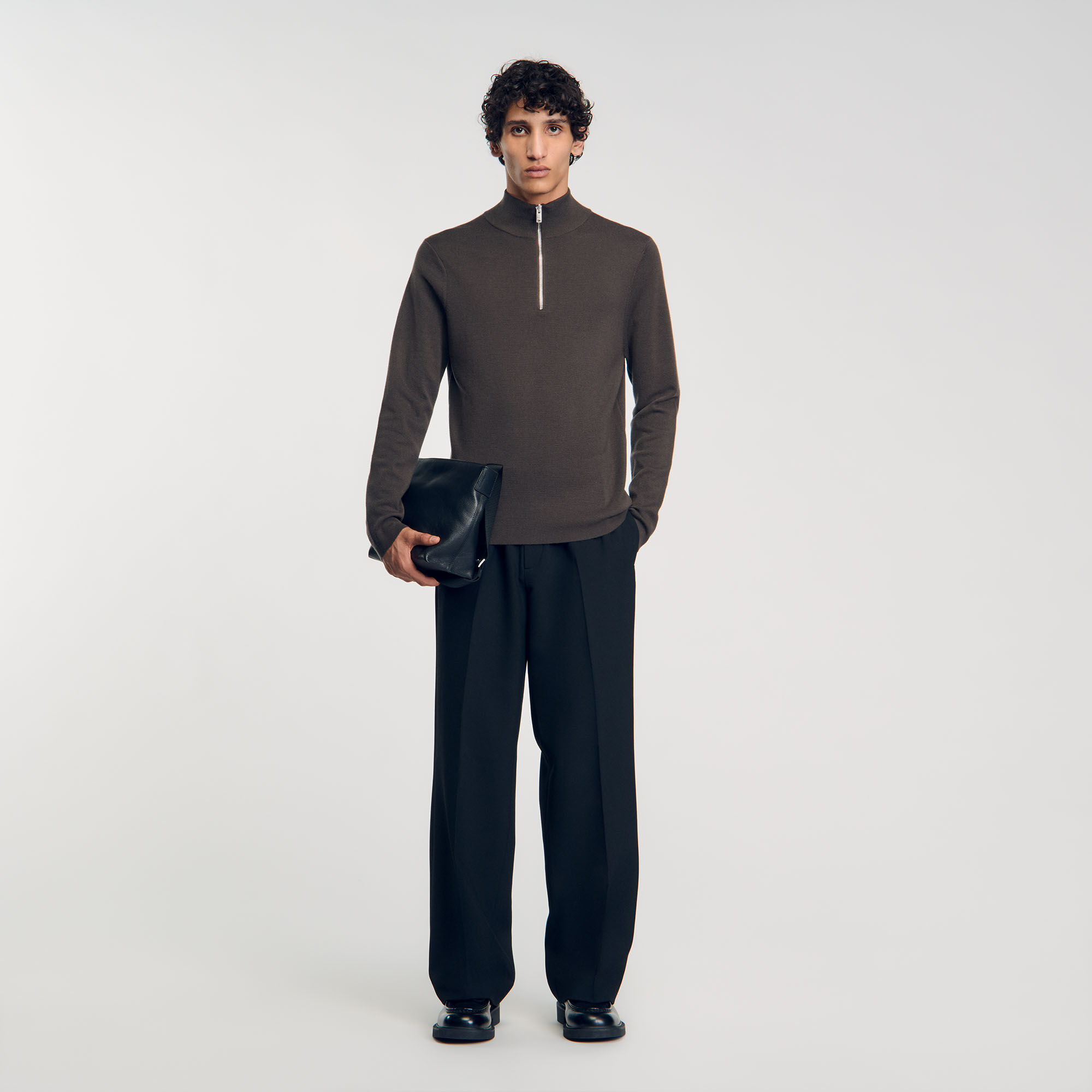 Zip collar jumper 2025