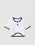 Two-tone cropped T-shirt