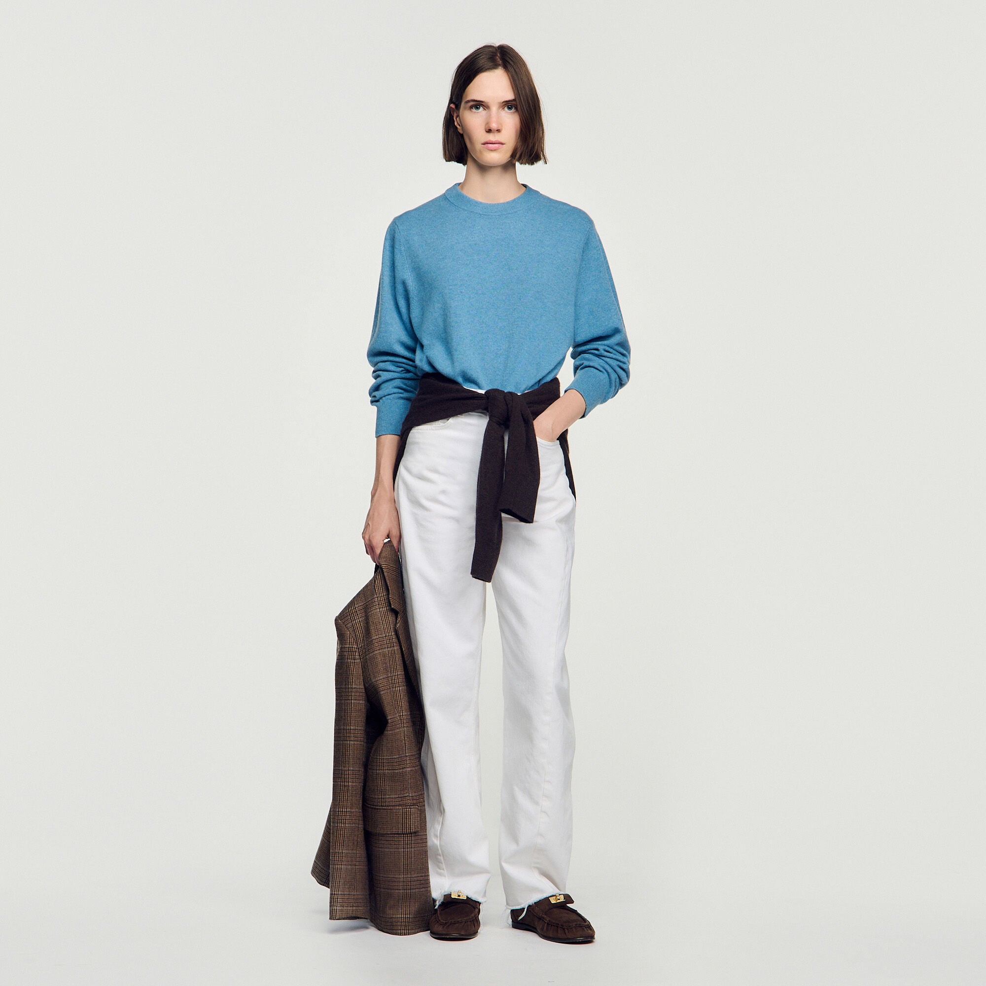 Cashmere crew neck jumper - Mixte | Sandro