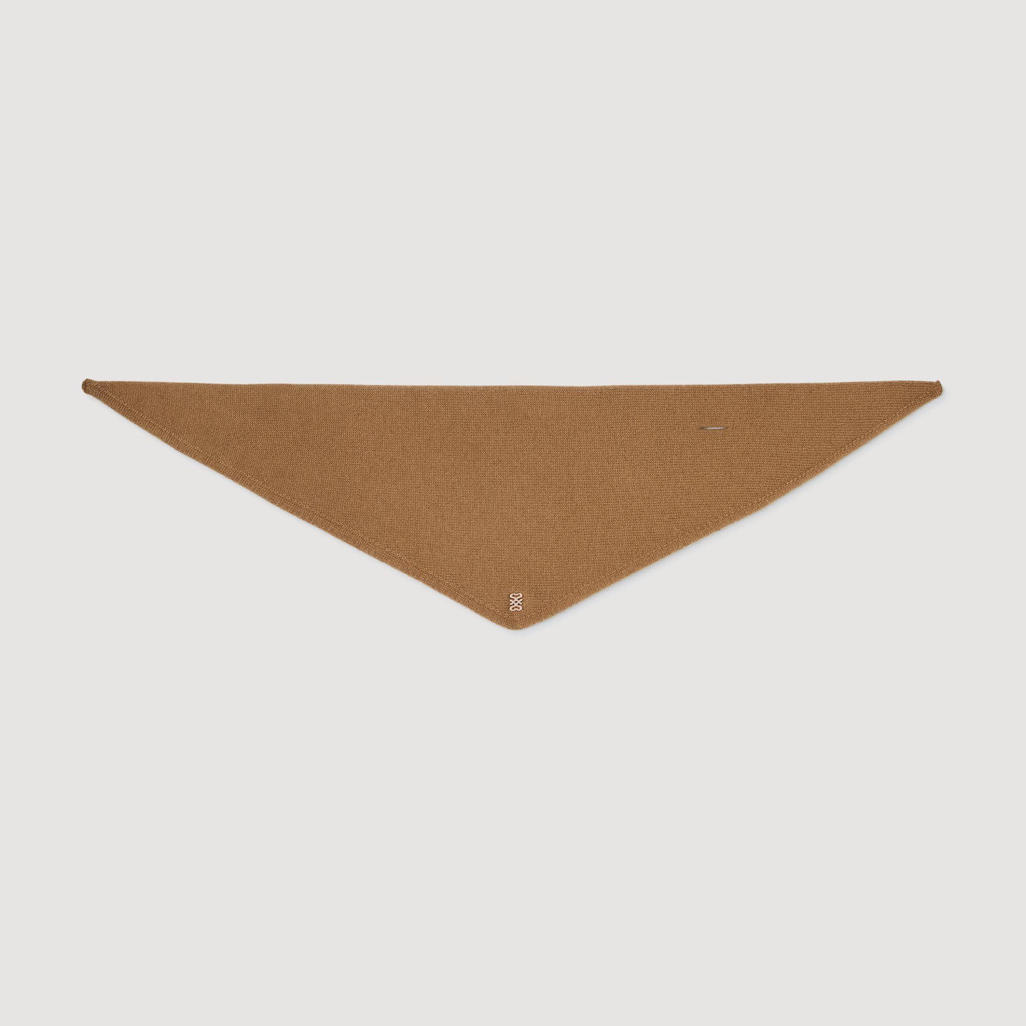 Wool and cashmere scarf