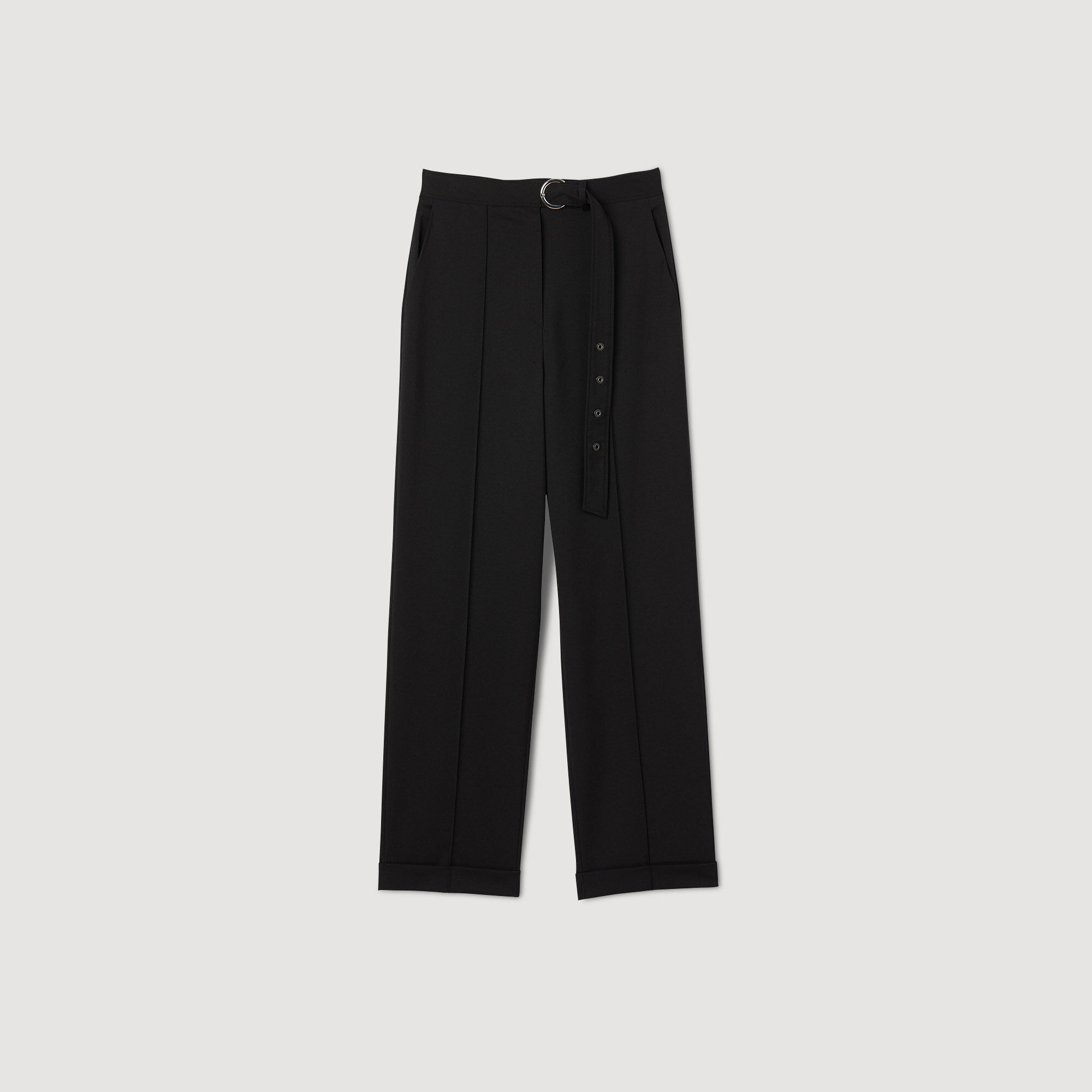 Straight-leg trousers