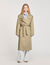 Belted trench coat