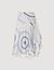 Spiral-motif maxi skirt