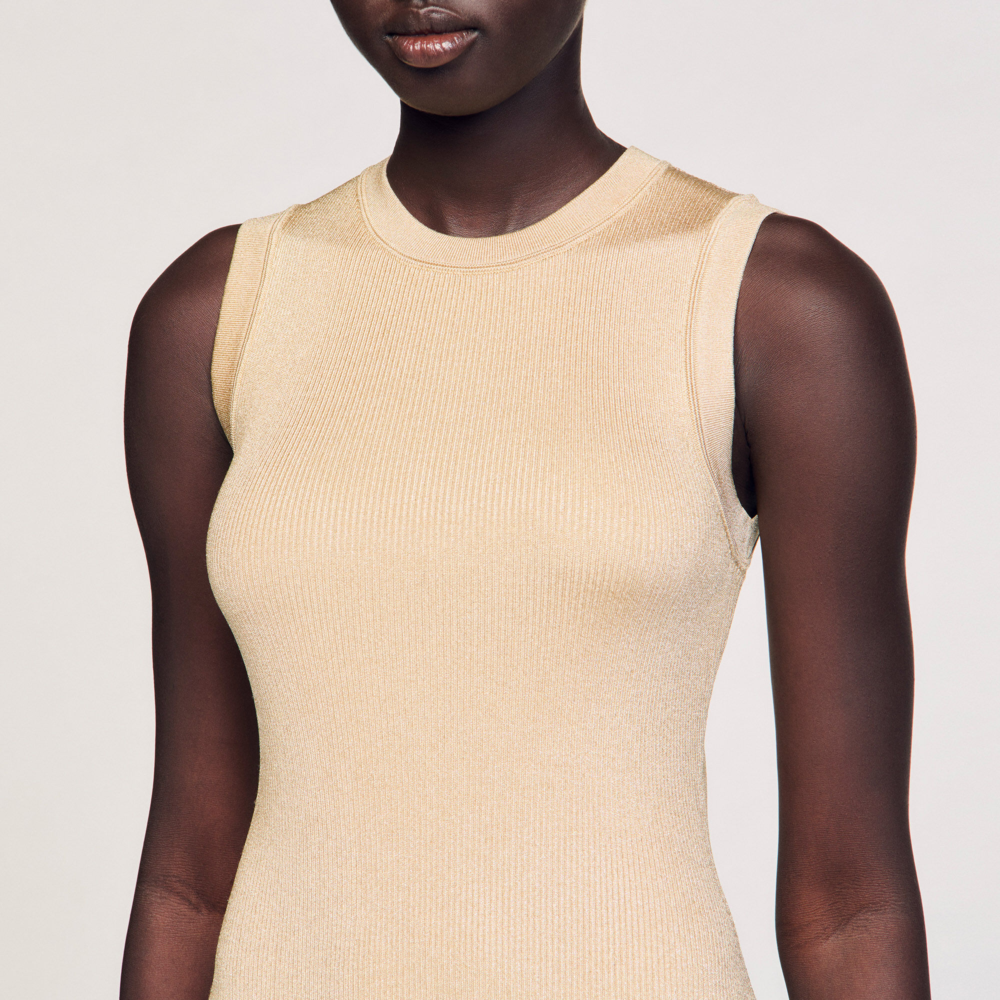 Short knit dress