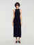 Rhinestone velvet maxi dress - Women | Sandro
