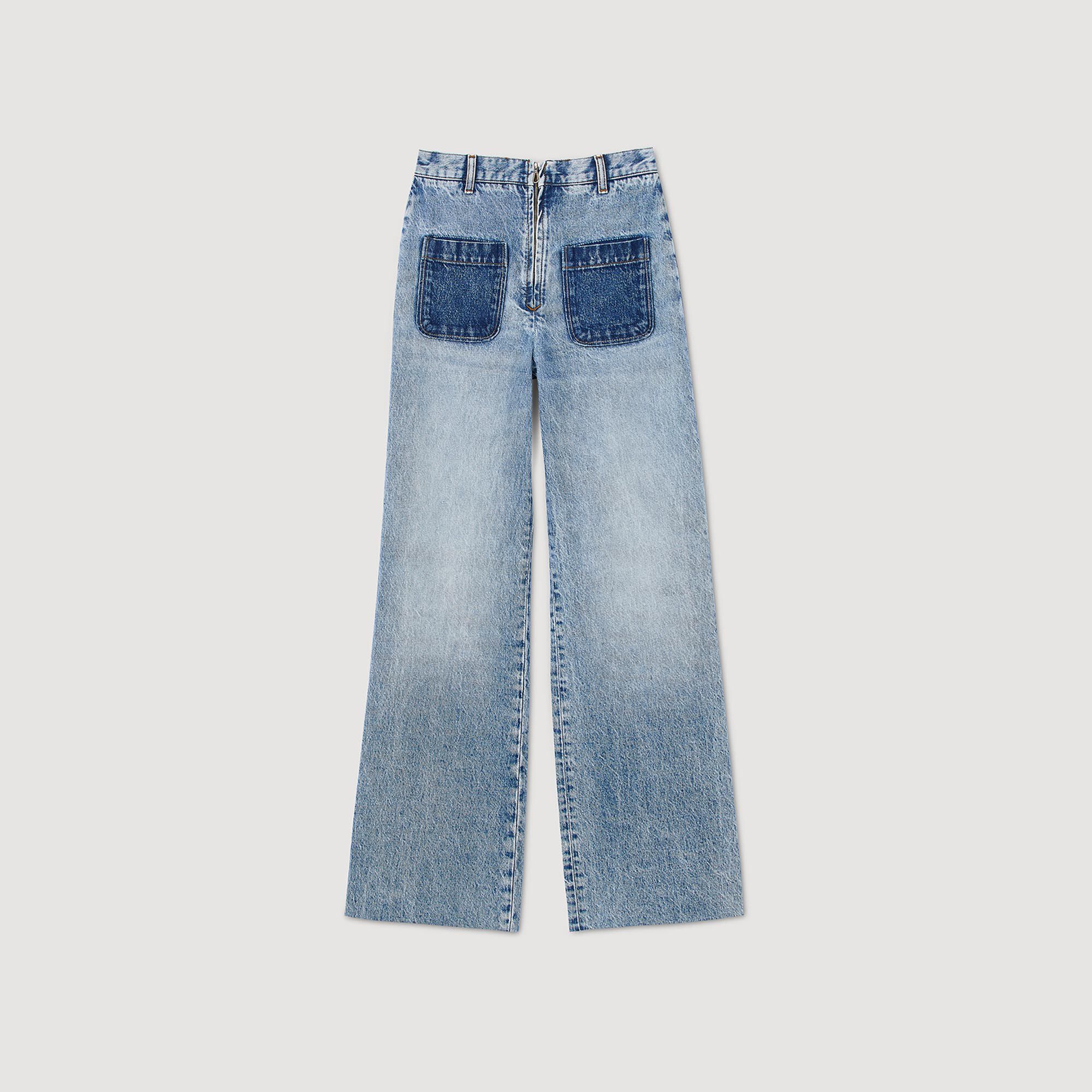 High-rise jeans