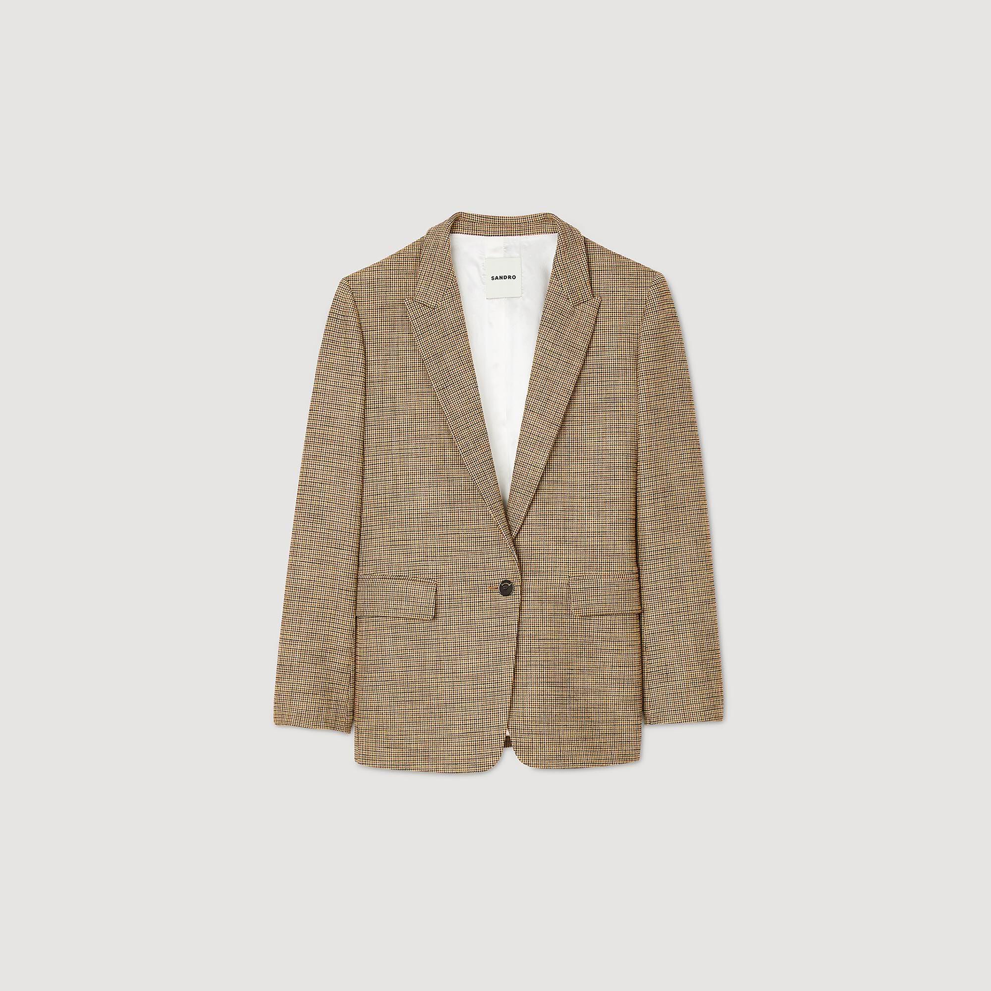Sandro beige jacket on sale