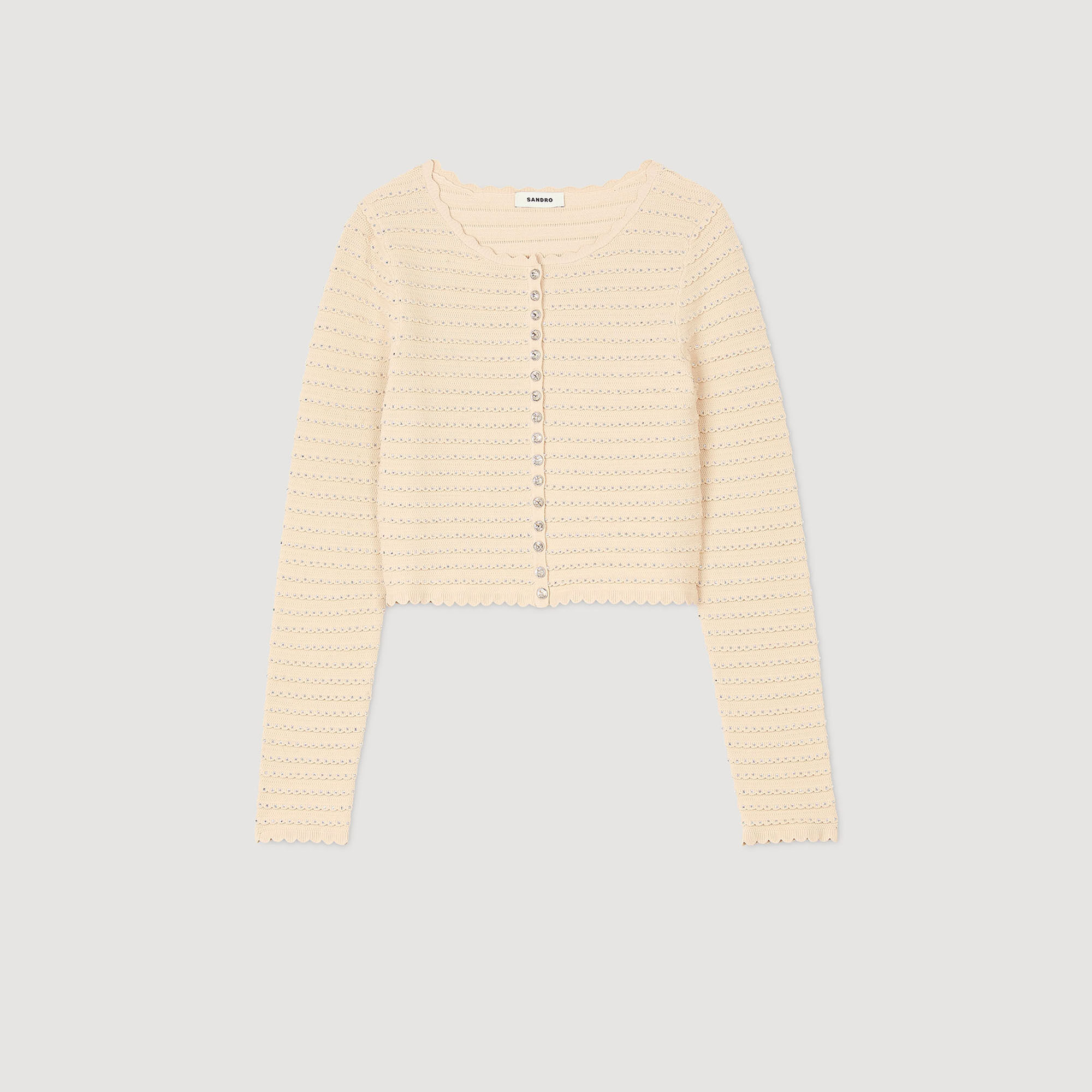 Rhinestone cardigan