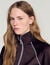 Cropped embroidered satin jacket