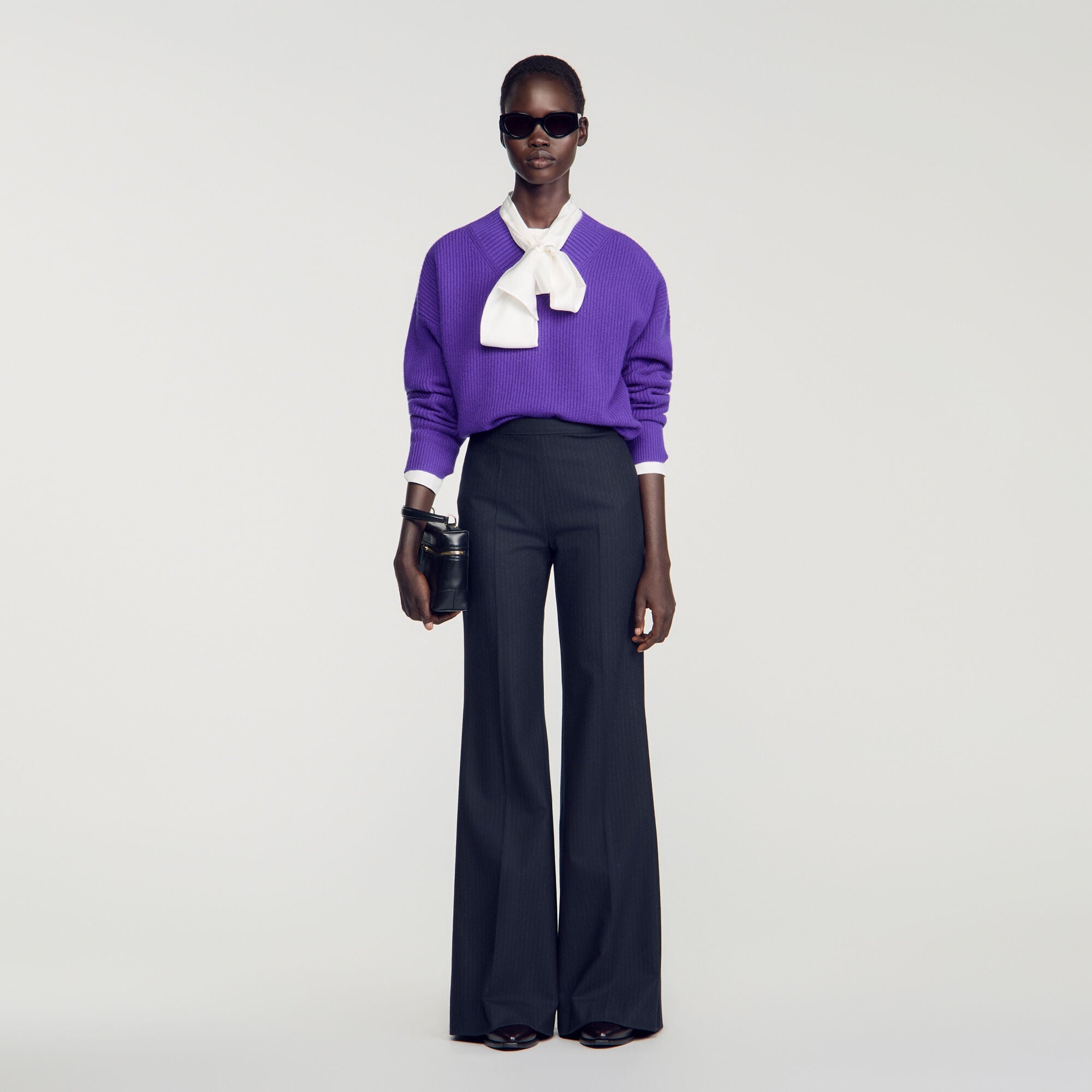 Wool suit trousers - Women | Sandro