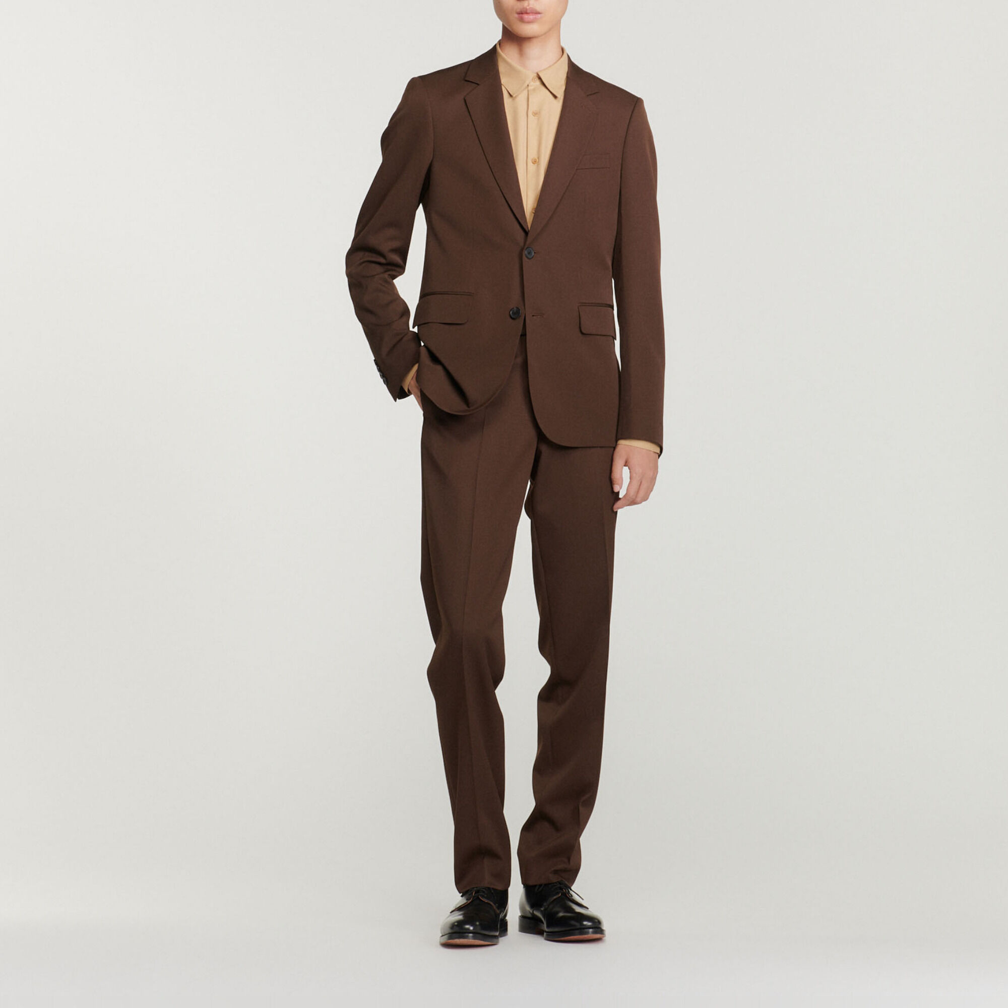 Virgin wool suit jacket
