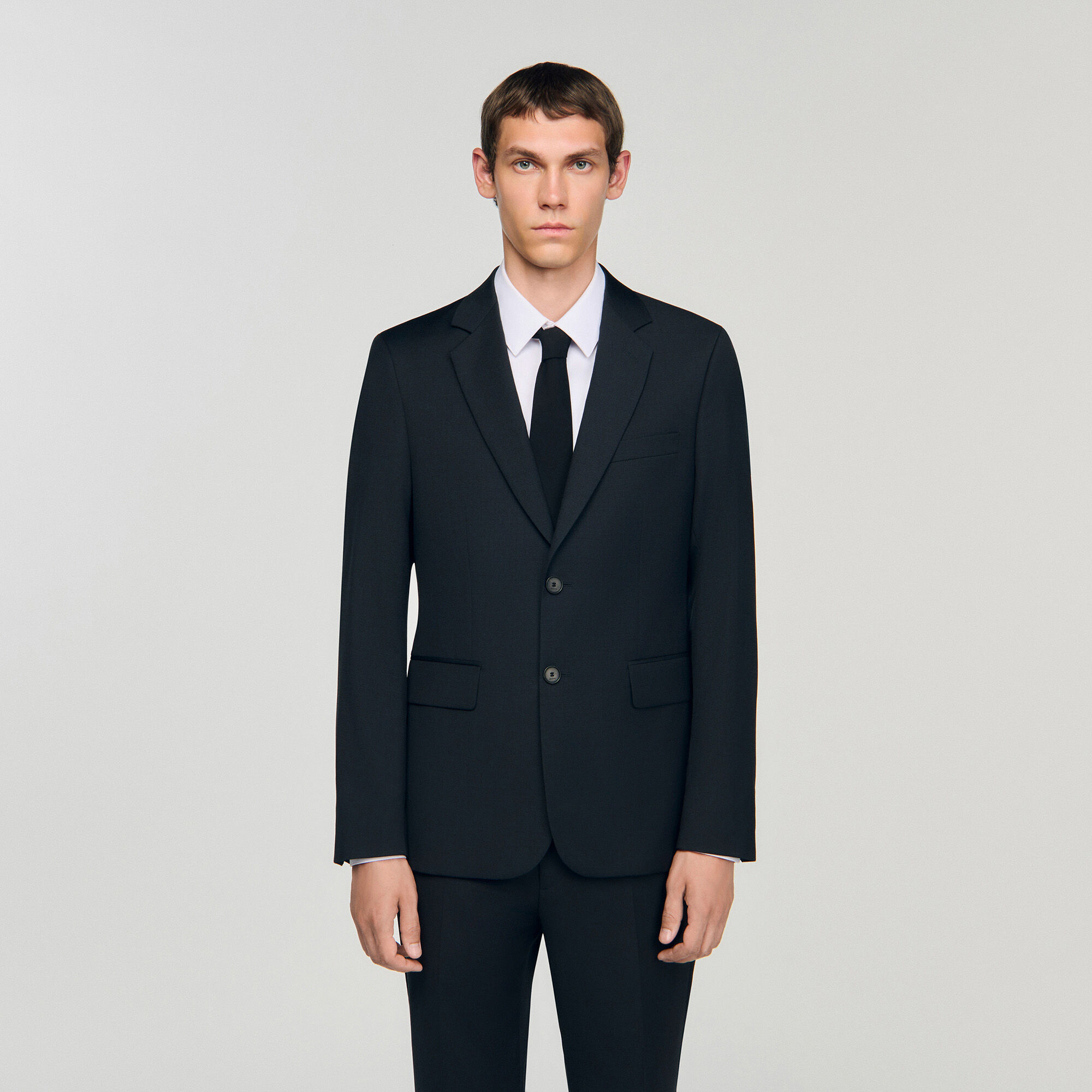 Wool suit jacket