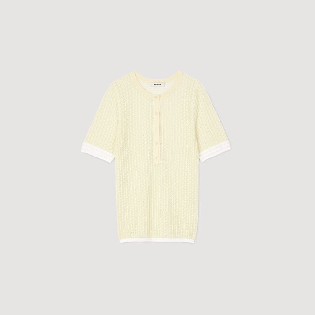 Short-sleeved jumper
