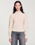 Ribbed wool and cashmere jumper