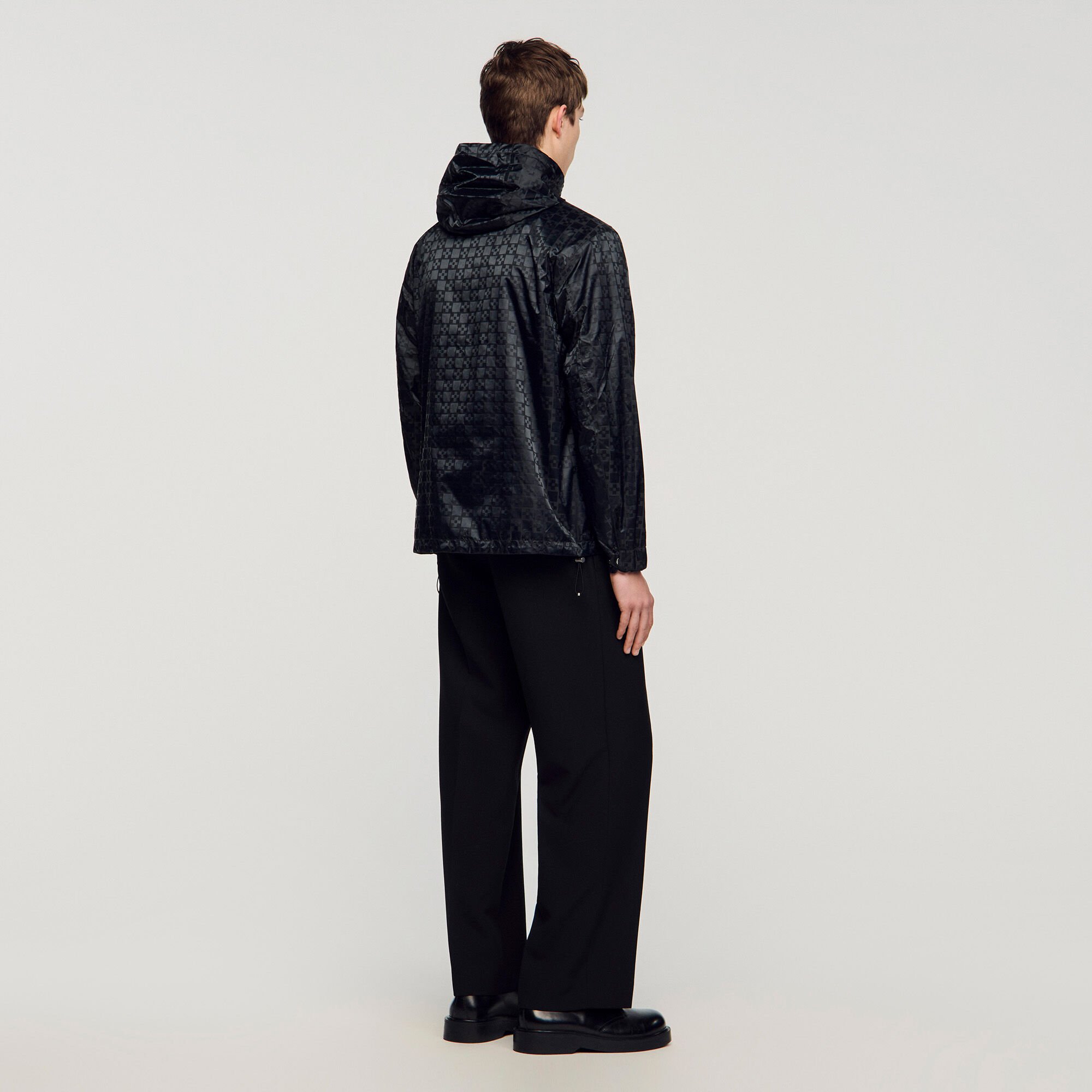 Square Cross nylon jacket