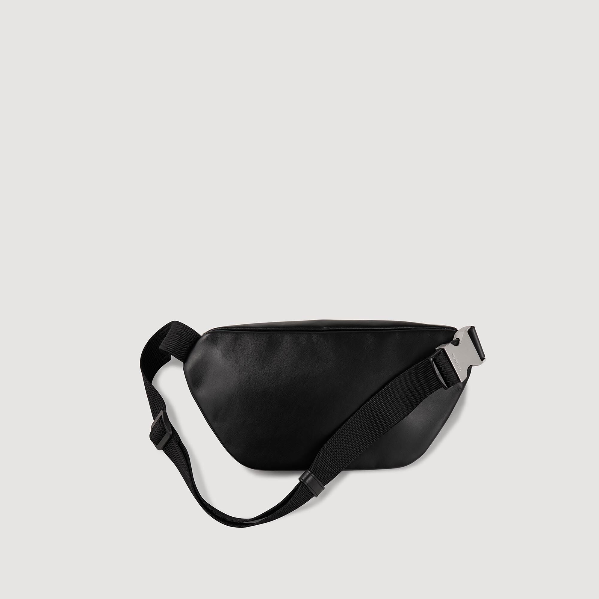 Fendi black leather belt bag new arrivals