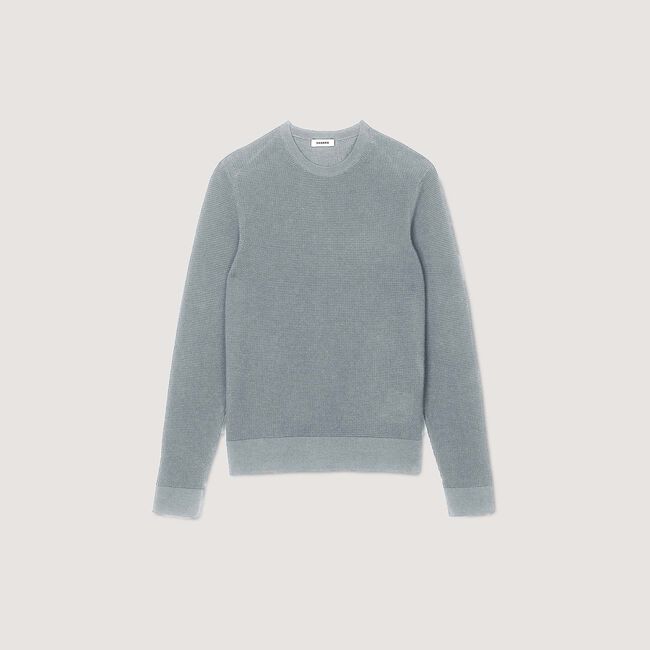 Textured knit jumper