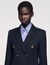 Double-breasted suit jacket