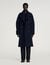 Double-breasted wool coat