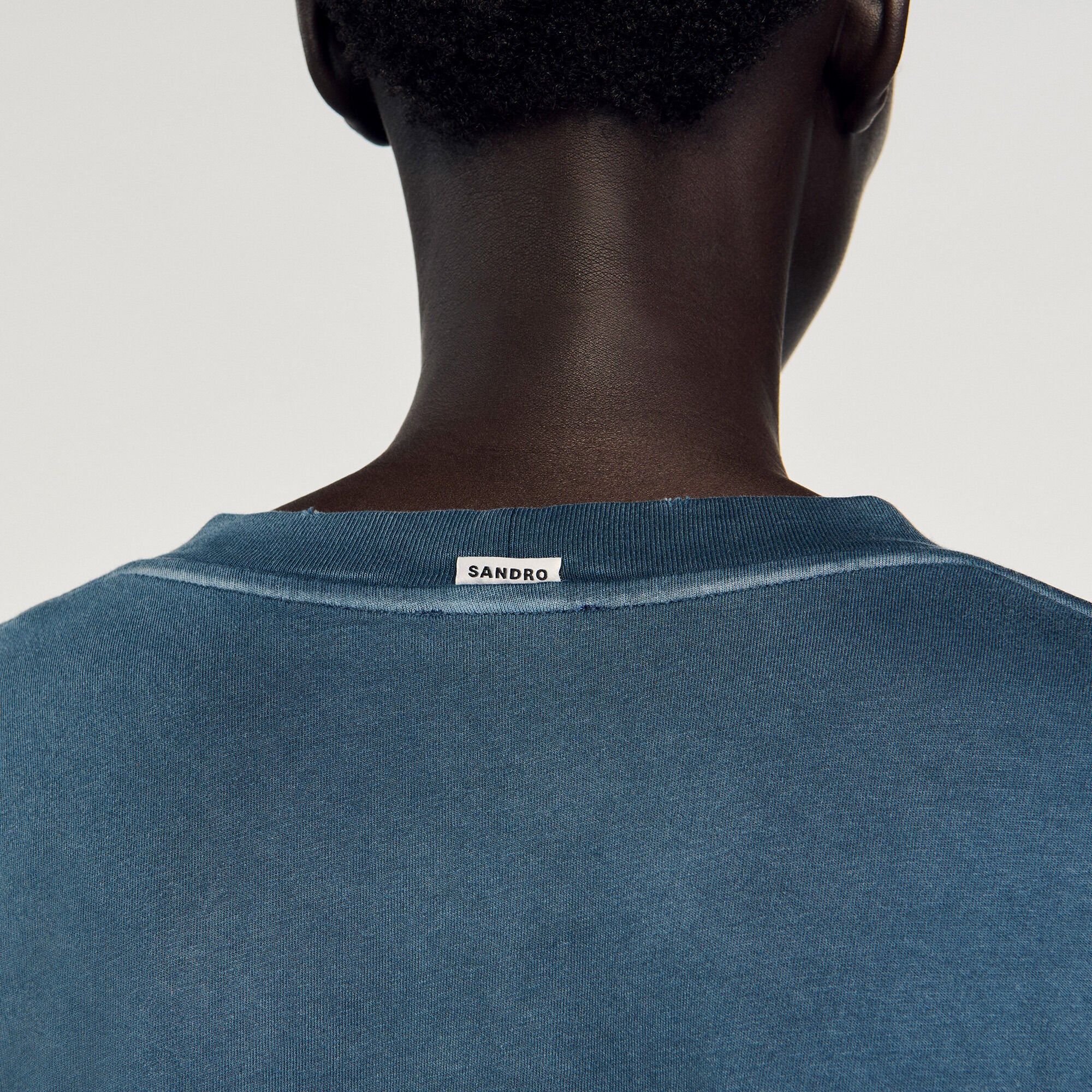 Oversized cotton T-shirt - Men | Sandro