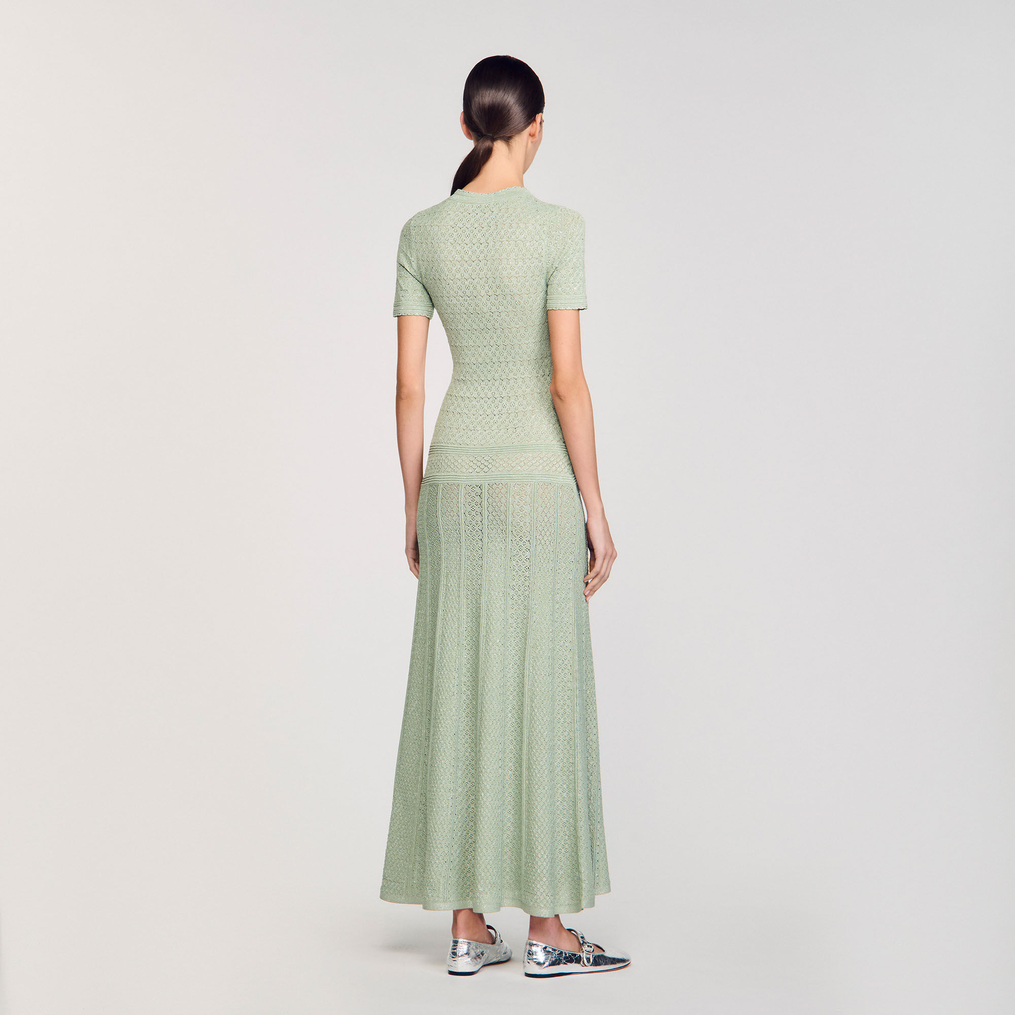 Knit maxi dress
