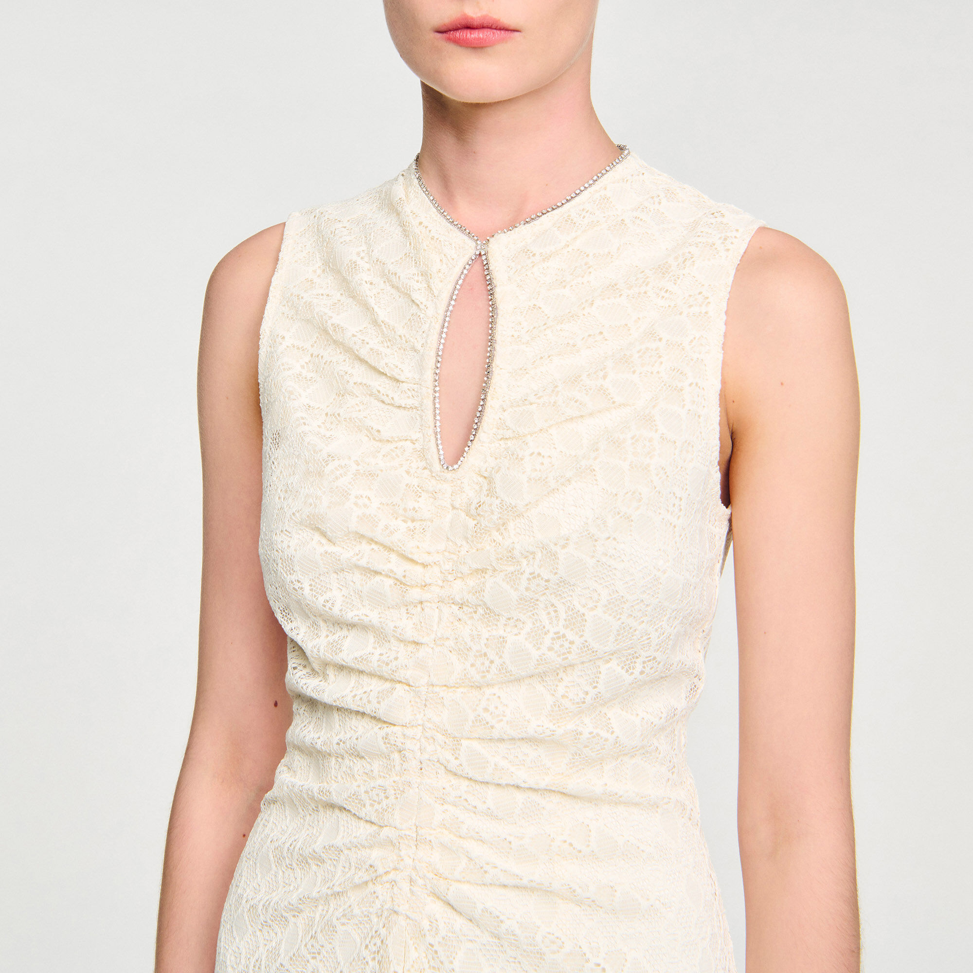 Lace maxi dress