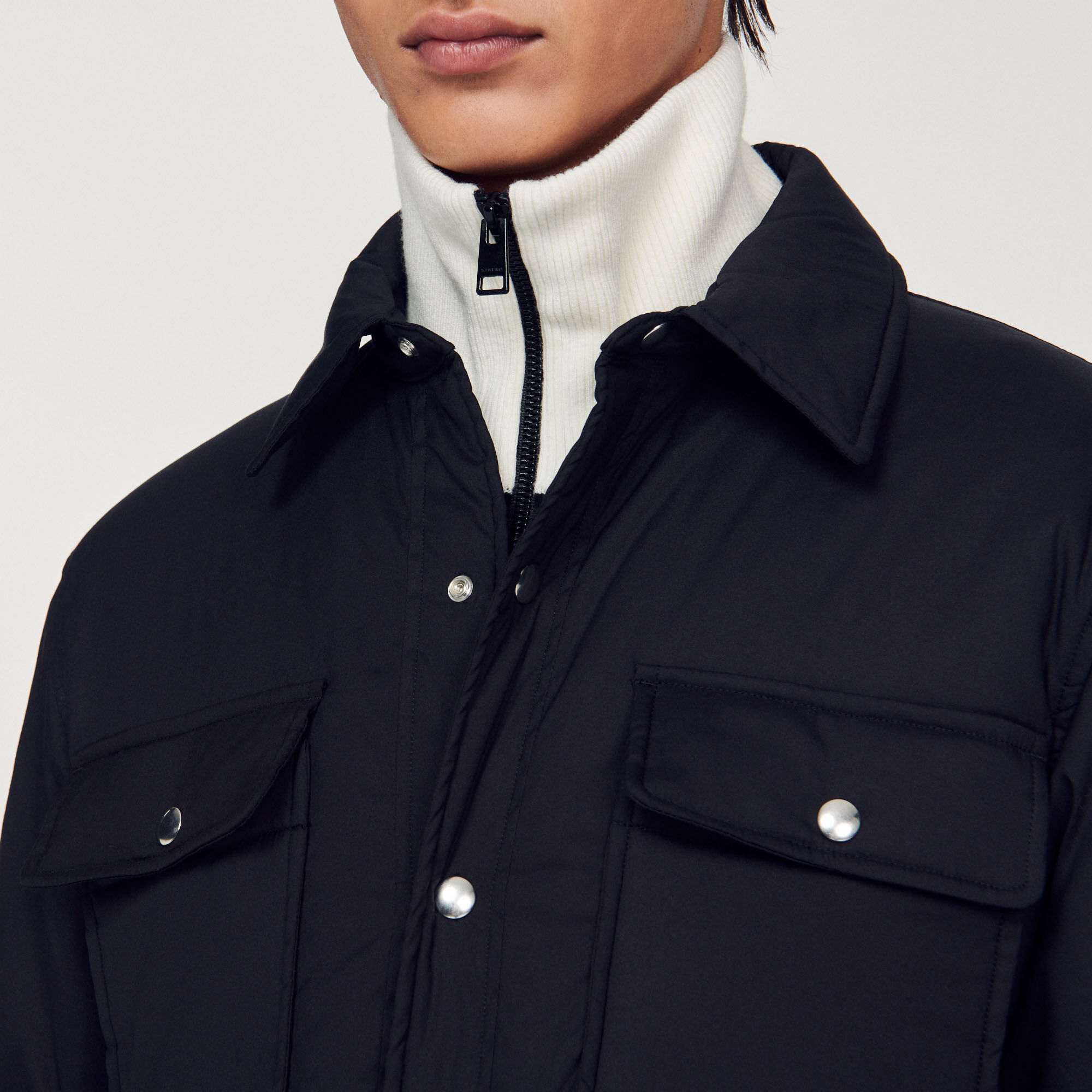 Technical fabric jacket