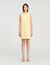 Short dress with rhinestone details