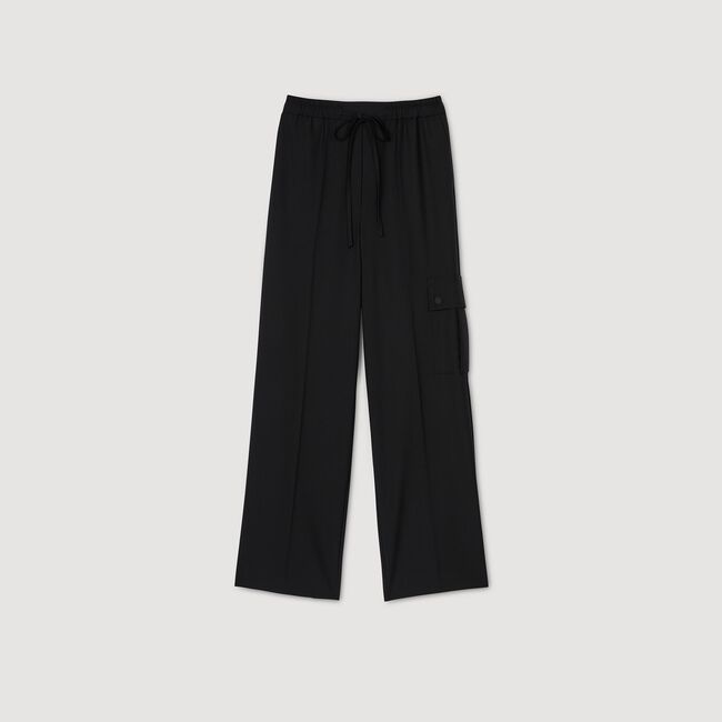 Elasticated waist trousers