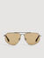 Metal aviator sunglasses
