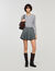 Pleated skort