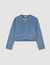 Rhinestone denim jacket