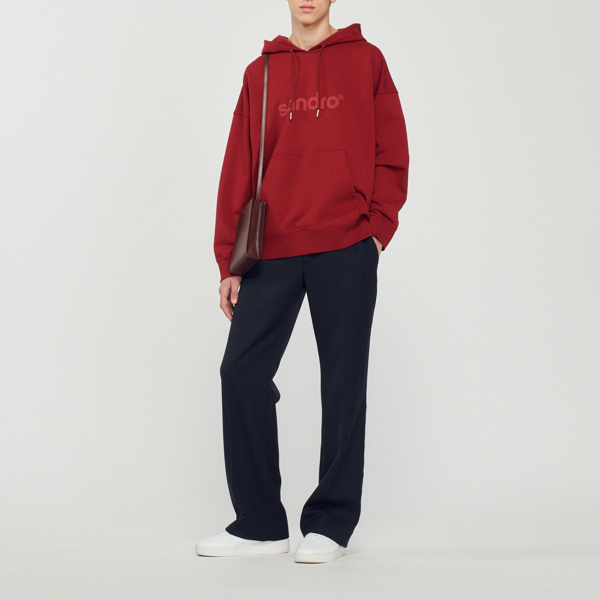 Oversized logo hoodie