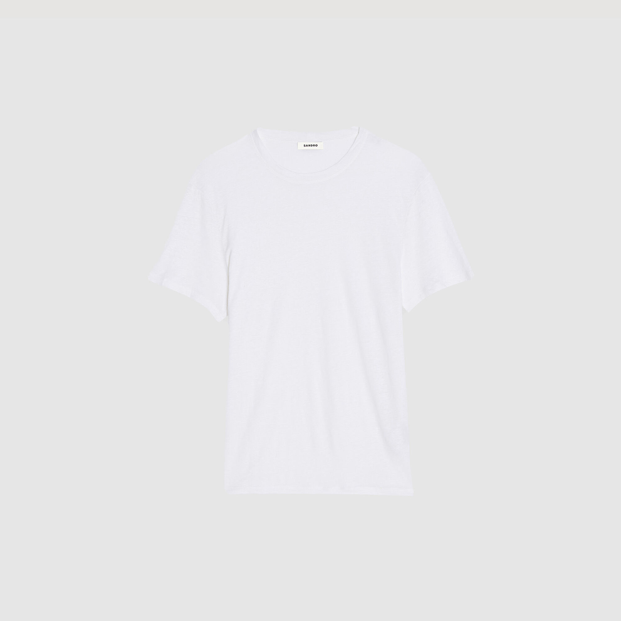 Certified linen T-shirt