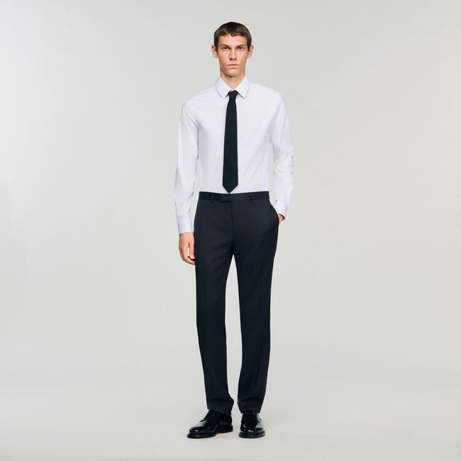 Wool trousers