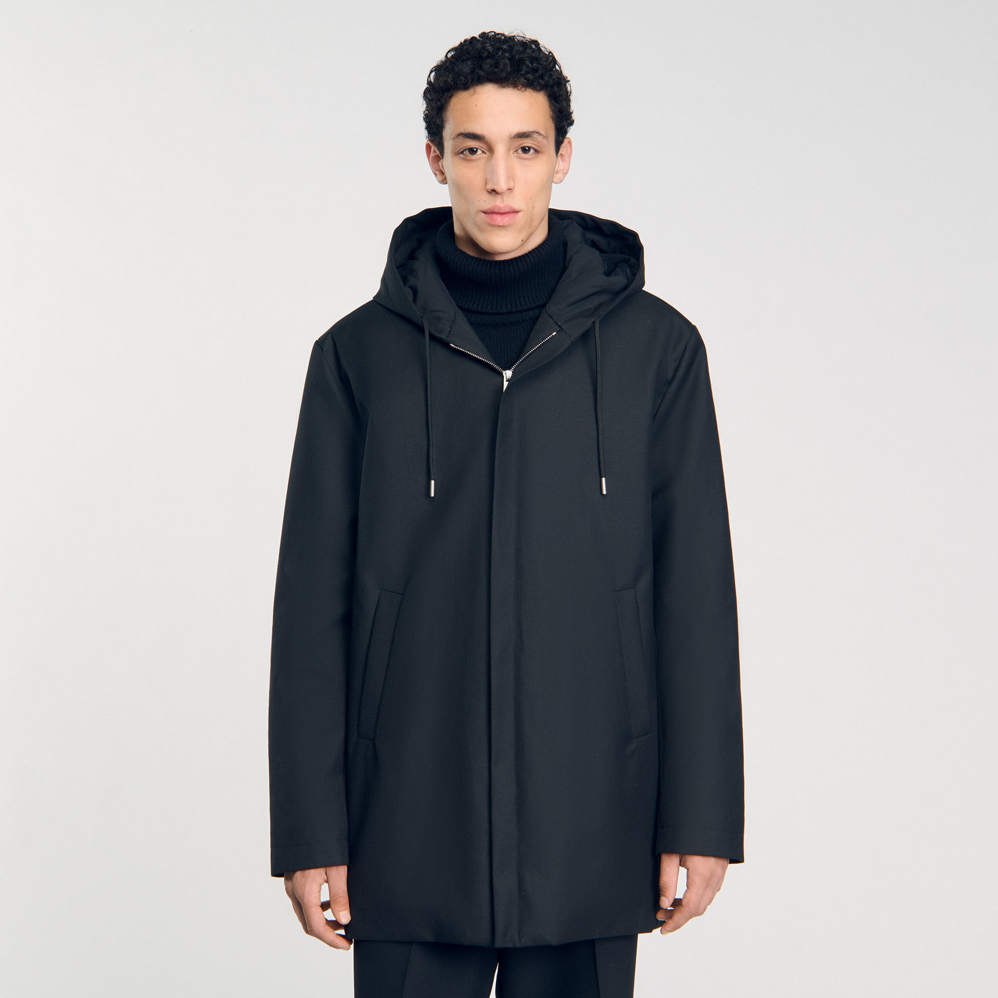 Hooded padded parka - Men | Sandro
