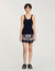 Rib knit vest top