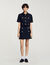 Short pleated skirt