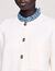 High-neck cardigan