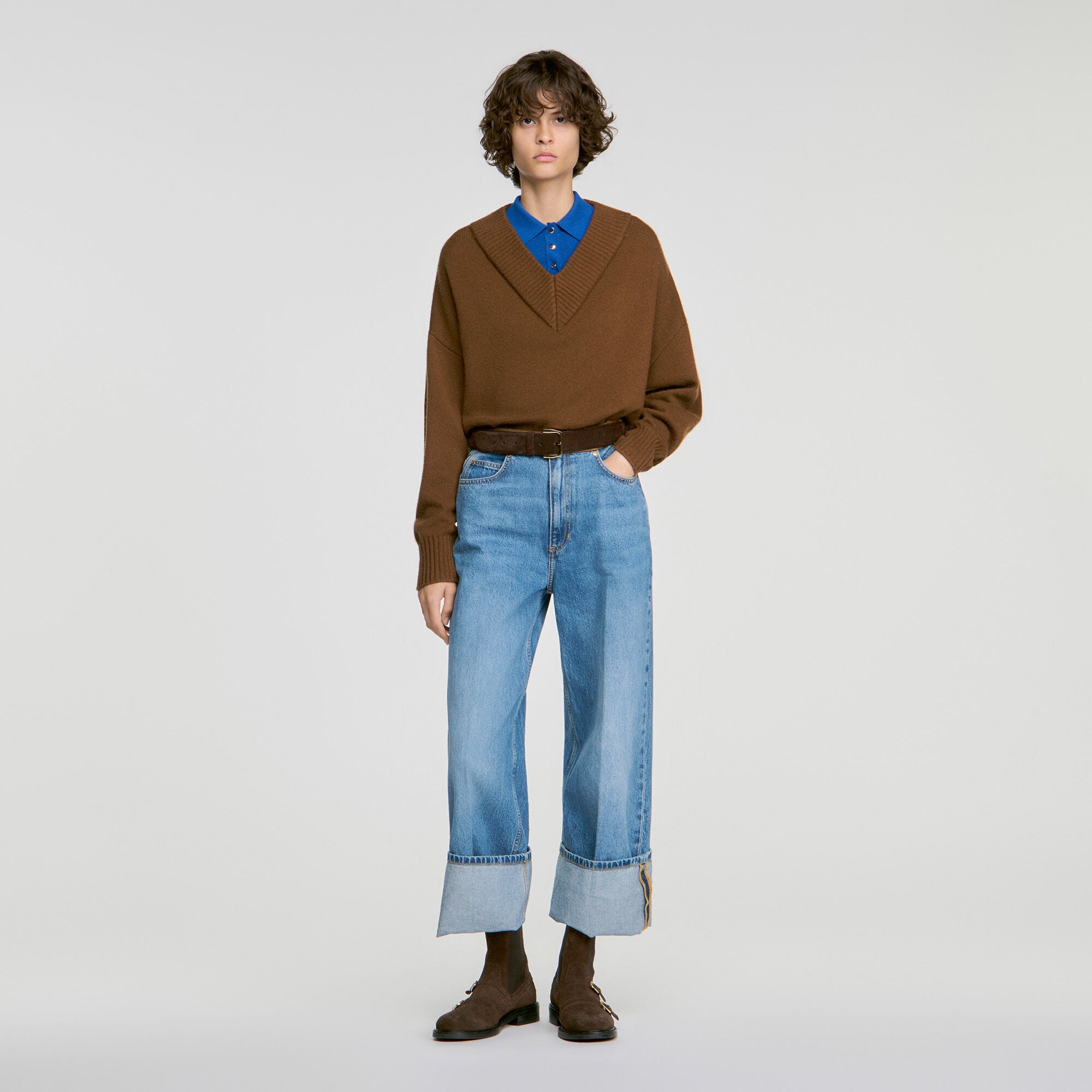 2-in-1 wool and cashmere jumper - Women | Sandro