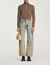 Wool jumper with zip collar