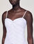 Draped bustier maxi dress