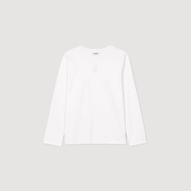 T-shirt with embroidery
