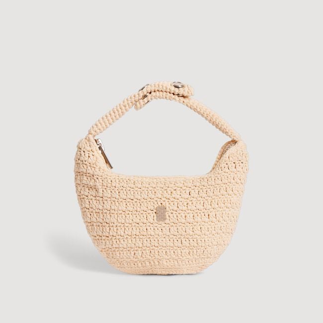 Crochet small leather goods