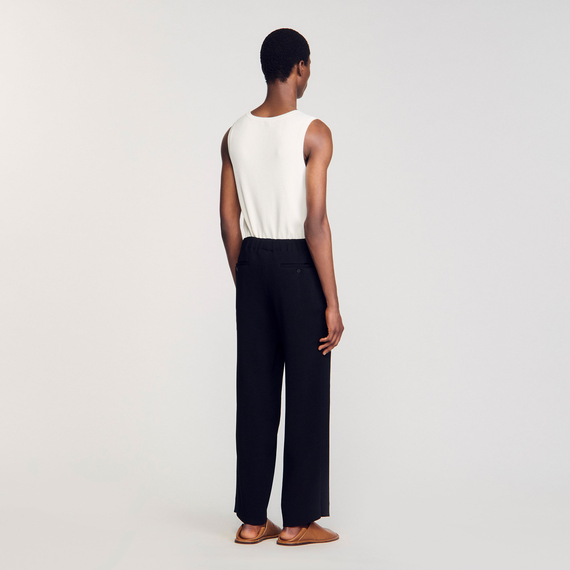 Pleated trousers