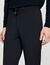 Elasticated straight-leg trousers